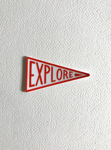 Explore Flag Sticker