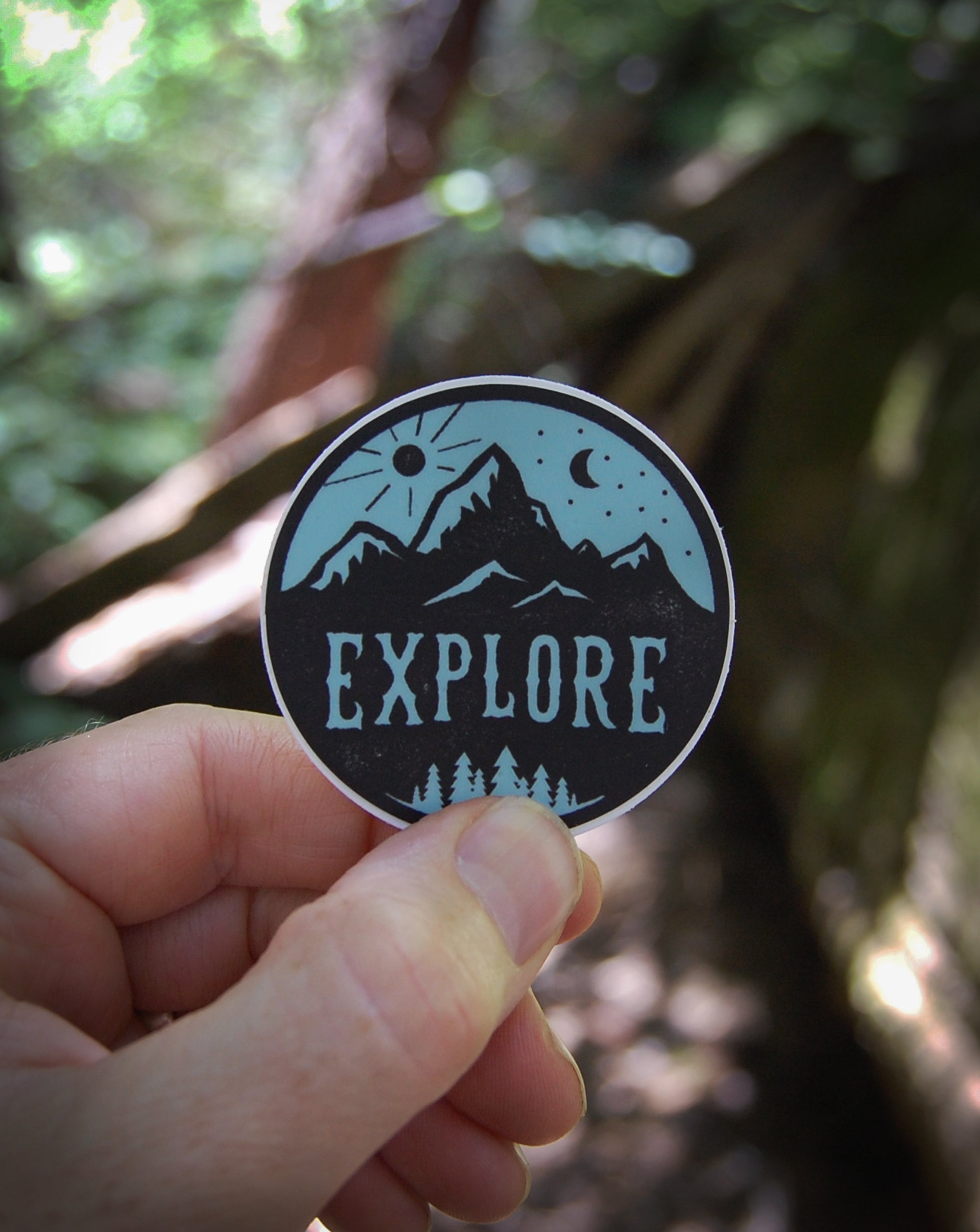 Explore Sticker