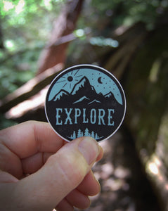Explore Sticker